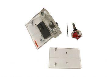 K170 Hinge Connection Jig Set 3/4” (18-19 mm) and 5/8” (15-16 mm) Panels