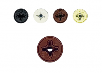 Minifix Cam Lock Brown