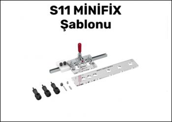 S11 Minifix - Kavela Montaj Şablonu